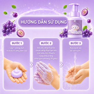 [CHUNG] BỌT RỬA TAY ĐỔI MÀU PIPOCA - 30S RỬA TAY SẠCH CHUẨN