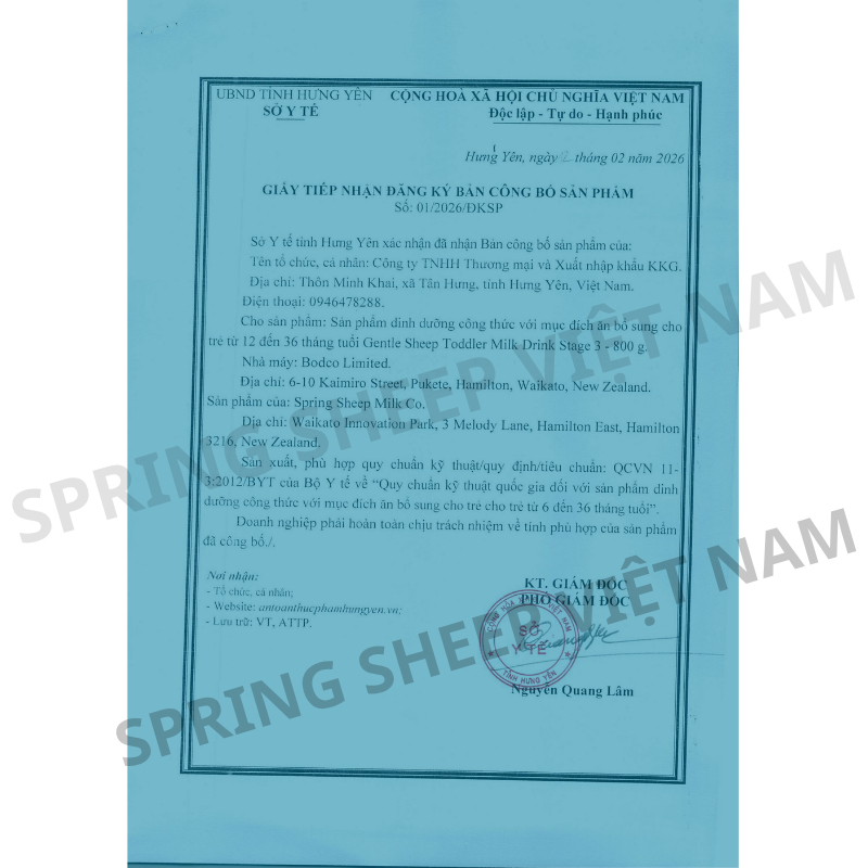 [NHẬP KHẨU] Sữa Cừu Spring Sheep Dạng Lon 800G Cho Bé Phát Triển Toàn Diện, Date Mới Nhất 2028