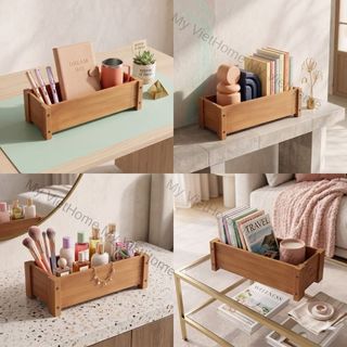 Chậu Chữ Nhật Trồng Cây Nhiều Kích Thước - AURORA I MY VIETHOME I Trang Trí Quán Cà Phê, Văn Phòng..