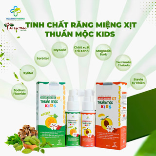 Xịt Răng Miệng Thuần Mộc Kids Cho Bé Từ 1 Tuổi – Sạch Khuẩn, Thơm Miệng, Ngừa Sâu Răng Cho Bé Yêu