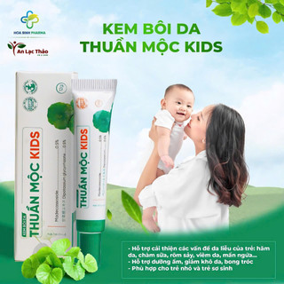 Kem bôi da Thuần Mộc Kids - làm dịu rôm sảy, mẩn ngứa, chàm sữa chăm sóc da bé iu