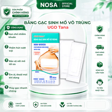Băng Gạc Vô Trùng 10x25cm Thấm Hút Tốt; Bảo Vệ Vết Thương Sau Phẫu Thuật, Vết Thương Diện Rộng