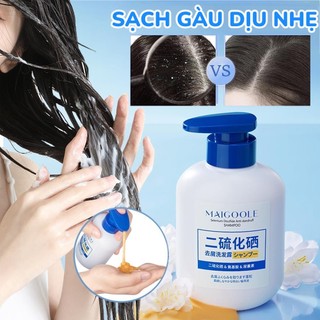 Dầu Gội Chống Gàu MAIGOOLE Selenium Sulfide Shampoo | Sạch Da Đầu Tóc Bết Nội Địa 300ml