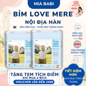 Tã/Bỉm Nature Love Mere form to NỘI ĐỊA HÀN Cao Cấp Đủ size L, XL, 2XL