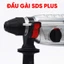 Máy Khoan Đục 3 Chức Năng Workfix WF-BT1200AVT – 1200W, SDS Plus 26mm, Lực Đập 3.6J, Khoan Búa Chống Rung AVT