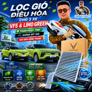 Lọc gió điều hoà Vinfast VF5 ( than hoạt tính)