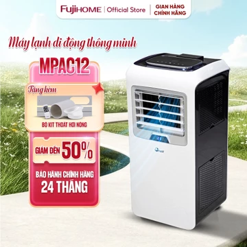 Máy lạnh đứng di động 12.000 BTU FUJIE, điều hoà di động mini nhập khẩu chính hãng