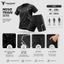 Bộ quần áo thể thao nam nữ, thoáng khí, mát mẻ, co dãn 4 chiều, gym, bóng đá. Mã: TM.01