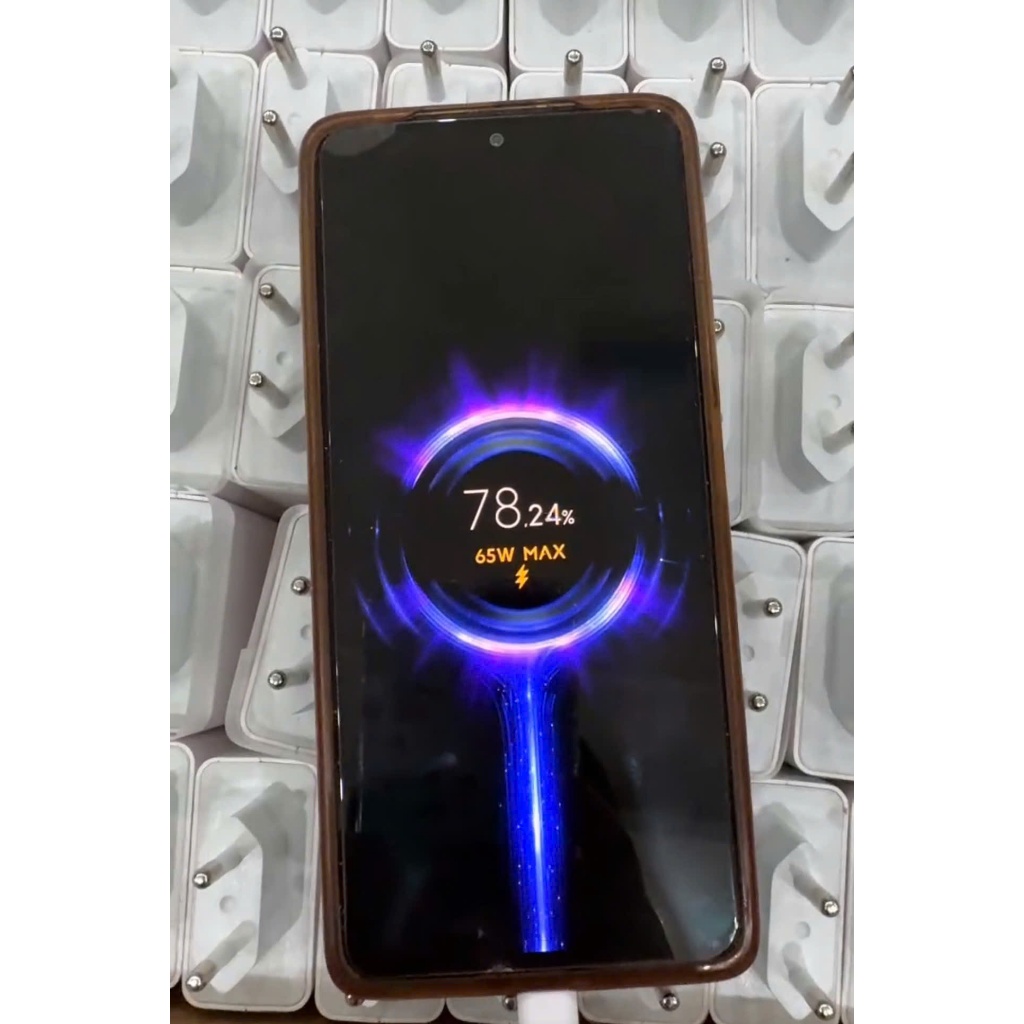 Bộ Sạc Siêu Nhanh Xiaomi 67W 120W Mi Super Charger Siêu Nhanh Chân Type C, Sạc Có Báo Max Vàng