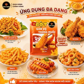 Bột Gia Vị Trứng Muối Thương Hiệu CHII SORA Gói 99G - NGON BÉO CHUẨN VỊ (Tẩm ướp - hải sản)