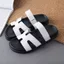 Dép Lê Nữ, Dép Lê Quai Dán Ngang Đế Cao 2,5cm Đế Êm Chống Trơn Trượt N12 || Young Sneaker
