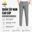 Quần Tây Dài Nam Thông Minh Điều Chỉnh Độ Rộng Eo, Cotton Co Giãn Chống Nhăn Bền Màu AFF
