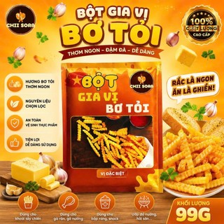 Bột Bơ Tỏi Thương Hiệu CHII SORA - Thơm Ngon Đậm Đà  Chuẩn Vị Truyền Thống