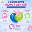 Viên Giặt Consensus VEGAN THUẦN CHAY Đậm Đặc, Gấp 10 Lần Sạch, Dịu Nhẹ Cho Em Bé, Da Nhạy Cảm Hàn Quốc