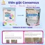 Viên Giặt Consensus VEGAN THUẦN CHAY Đậm Đặc, Gấp 10 Lần Sạch, Dịu Nhẹ Cho Em Bé, Da Nhạy Cảm Hàn Quốc