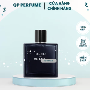 Nước Hoa Nam Ble.u Đen 100ml Nam Tính Thu Hút - Full Box
