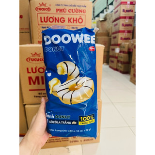 Bánh Dowee Donut các vị (túi 12 cái 348g)