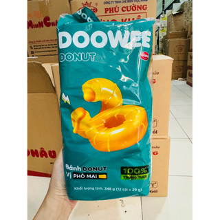 Bánh Dowee Donut các vị (túi 12 cái 348g)