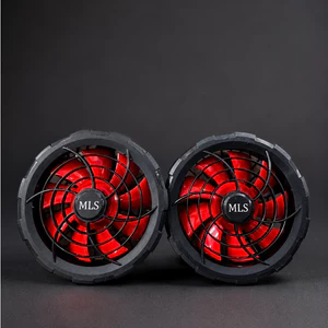 "Set 2 Quạt Áo Điều Hoà Không Chổi Than Chống Nước Tương Thích Tất Cả Các Loại Pin Trên Thị Trường"