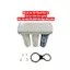 BỘ 3 CỐC LỌC THÔ 10 INCH REN 21 lắp lọc chặn đầu nguồn loại bỏ cặn bẩn rong rêu bùn đất