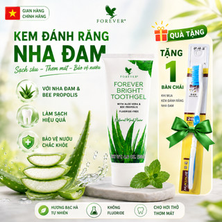 (MẪU MỚI) Kem đánh răng lô hội Forever chính hãng AAA