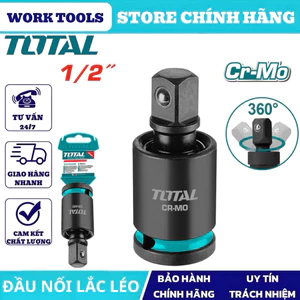 Đầu nối lắc léo 1/2” TOTAL THHIUJ0121, THHUJ1121, THIUJ1202 DNTT
