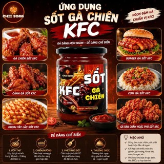 SỐT GÀ CHIÊN KFC THƯỢNG HẠNG 399G – CHII SORA - Hương Vị Đậm Đà