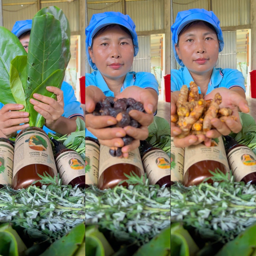 Nước Ngâm Thảo Mộc Anh Minh - Nước Ngâm Mông, Ngâm Tắm Thư Giãn, Giảm Ngứa, Rôm Sảy, Viêm Nhiễm (Chai 1lit, can 5 lít)