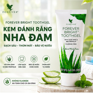 (MẪU MỚI) Kem đánh răng lô hội Forever chính hãng AAA