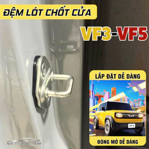 Miếng đóng cửa xe Vinfast VF3, VF5 combo cho tay nắm oto,giúp đóng cửa nhẹ nhàng êm ái-Sử dụng cho Vinfast