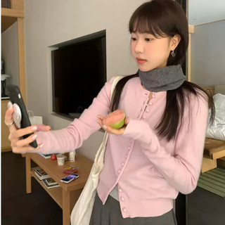 Nova-Áo Khoác Dài Tay Nữ,Áo cardigan mịn chất dày dặn tone màu Nhiều Màu Hàng