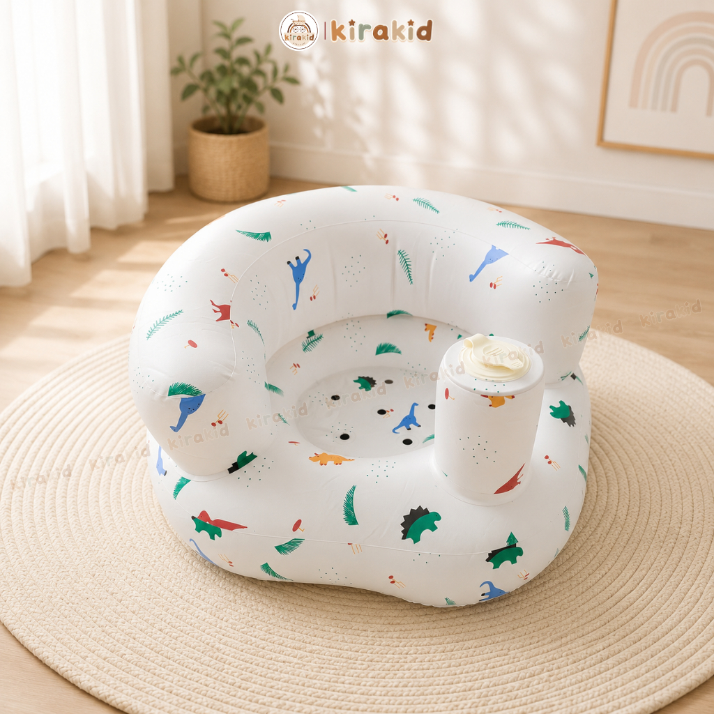 Ghế Hơi Tập Ngồi Cho Bé Chất Liệu Cao Cấp Phong Cách Hàn Quốc Dễ Thương