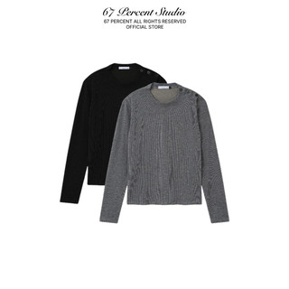 Áo Tay Dài Vai Có Nút Cách Điệu 67PERCENT / 67% - SHOULDER BUTTON SHIRT
