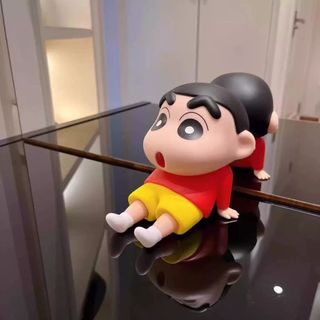 Giá Đỡ Điện Thoại Shin Cậu Bé Bút Chì Dễ Thương Decor Bàn Học Kèm Mô Hình Mini Cute HT Toys