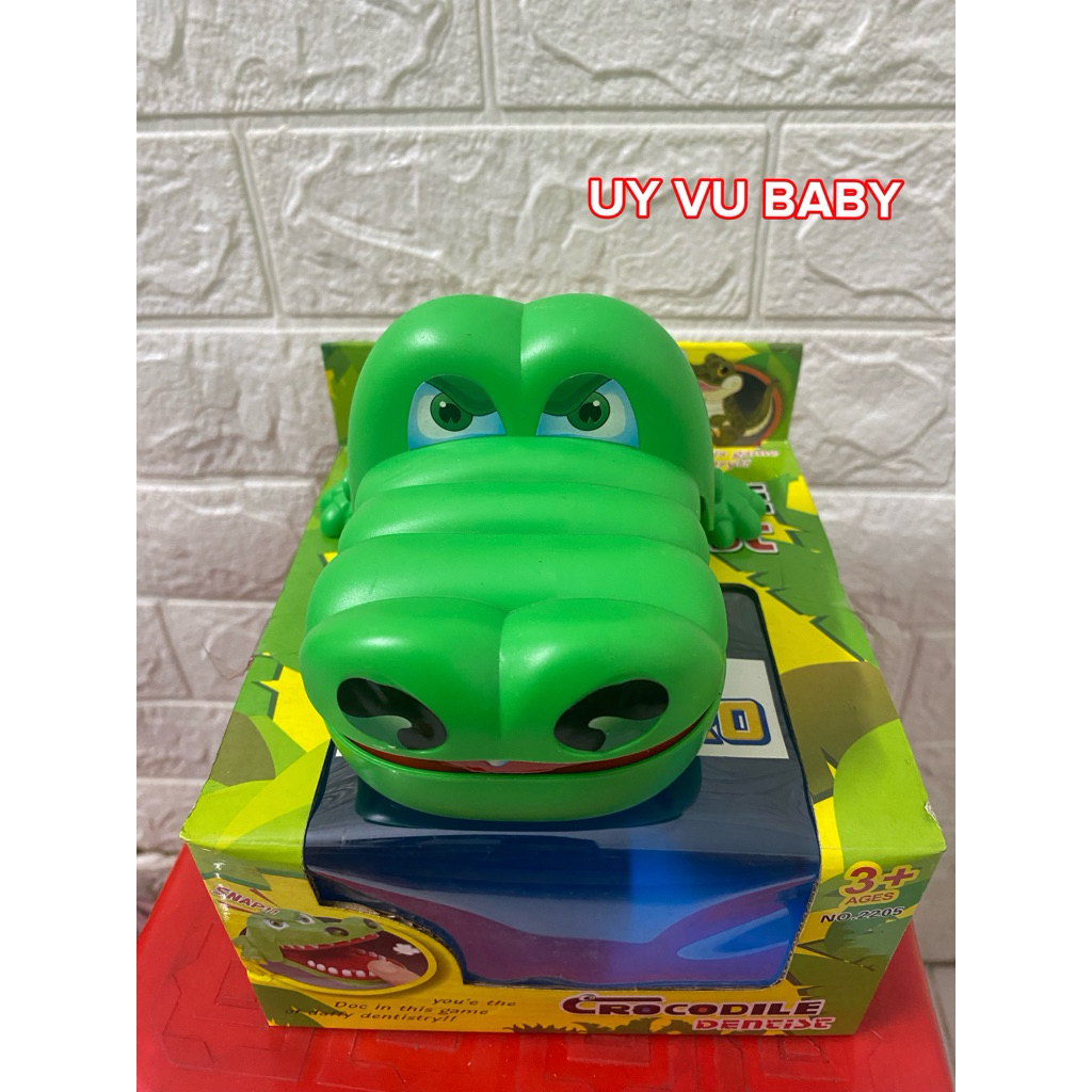 CÁ SẤU RĂNG SÚN trò chơi Cá Sấu cắn tay vui nhộn