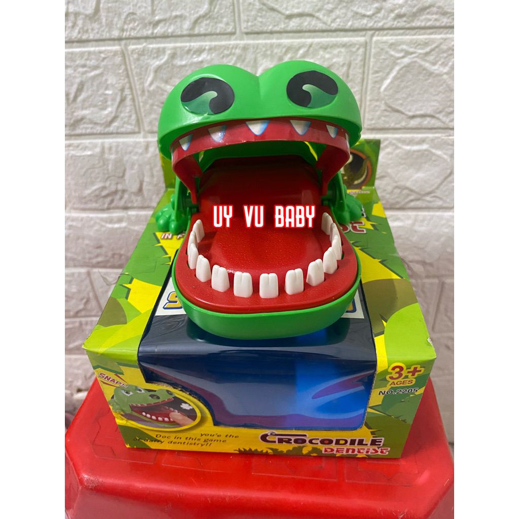 CÁ SẤU RĂNG SÚN trò chơi Cá Sấu cắn tay vui nhộn