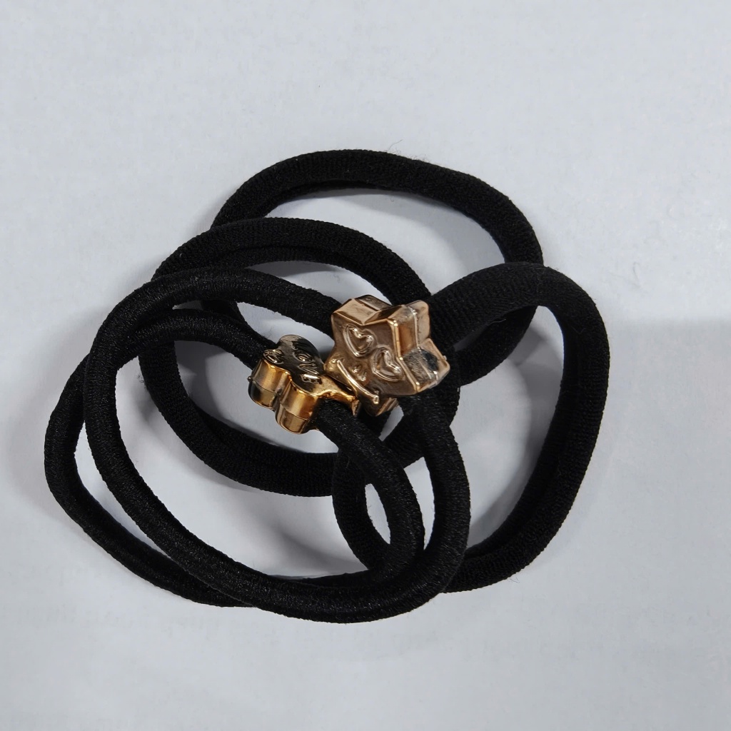 Chun buộc tóc phối charm dễ thương hàn quốc (giao ngẫu nhiên)