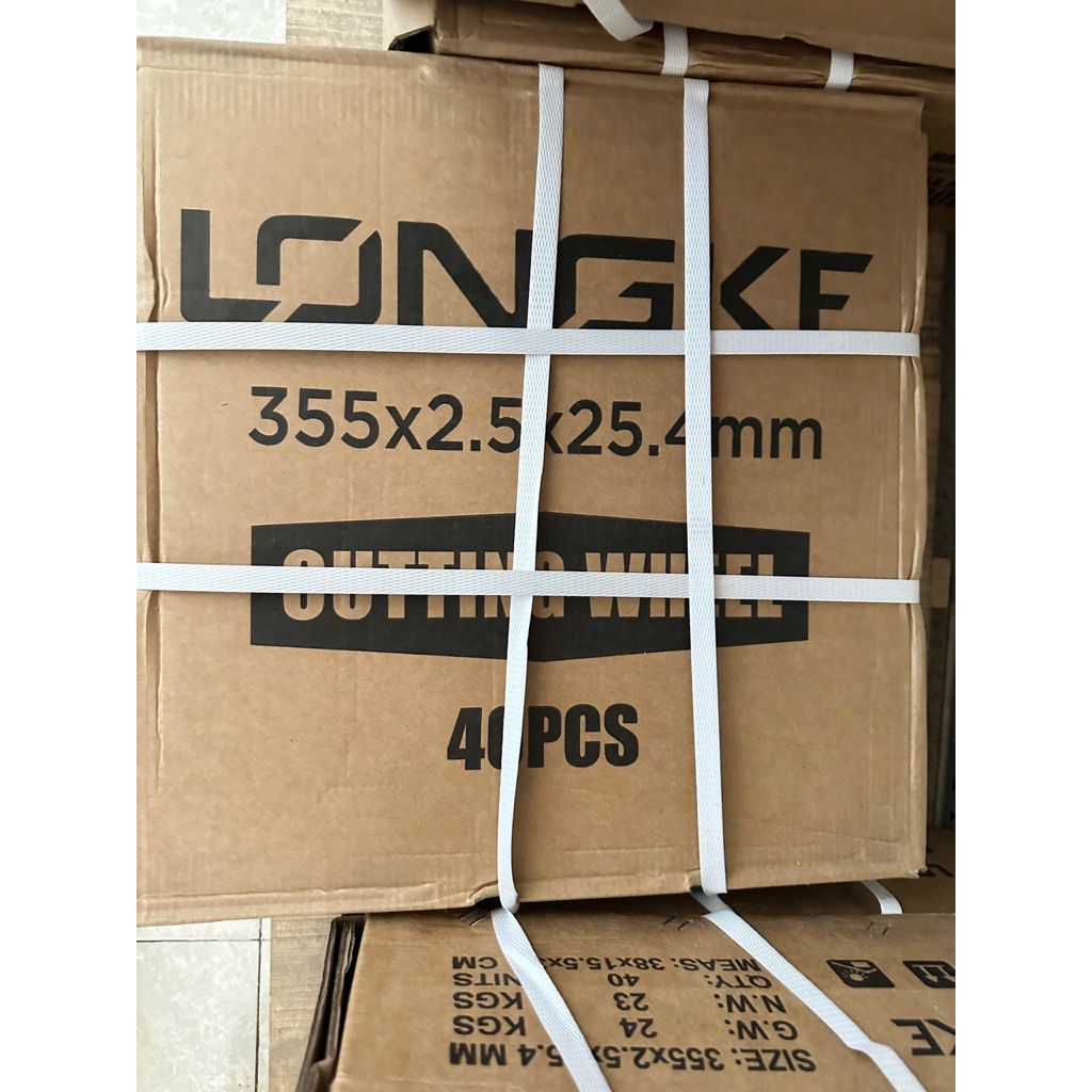 Đá Cắt Sắt Inox LONGKE 355mm (3 Tấc Rưỡi) - Hàng Nội Địa Trung Cao Cấp