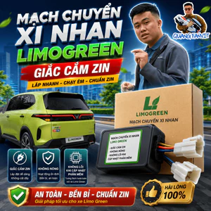 MẠCH CHUYỂN XI NHAN XE VinFast LIMO GREEN – QUANGFANVIT- cắm zin, không nóng, không lỗi, bảo hành 12 tháng