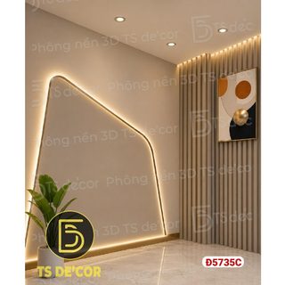 Phông nền Livestream, chụp ảnh 3D 5D Giả góc, in nhiều kích thước
