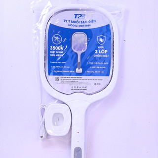 Vợt Bắt Muỗi TPE MSW 668-3500V 2in1 – Tích Hợp Đèn LED Bắt Muỗi, Sạc Điện Tiện Lợi | thietbidienelec68