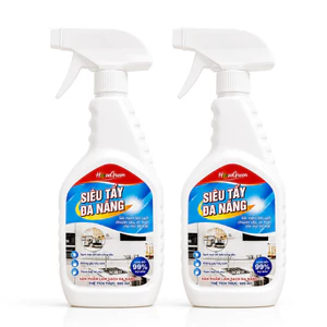 Combo 02 Chai xịt tẩy đa năng Havegreen 500ml - Tẩy sạch dầu mỡ, cặn canxi, ẩm mốc, không ăn mòn
