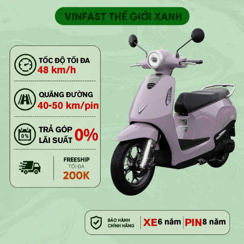 [ƯU ĐÃI CÓ CAVET XE] Xe Máy Điện VinFast Evo Grand Lite