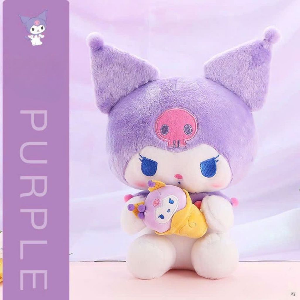 [ MẪU MỚI 2026 ] Gấu Bông Kuromi Melody Mặc Váy Sang Trọng Nhiều Mẫu Đáng Yêu Làm Quà Tặng Sinh Nhật Cho Bé Gái,Bạn Gái