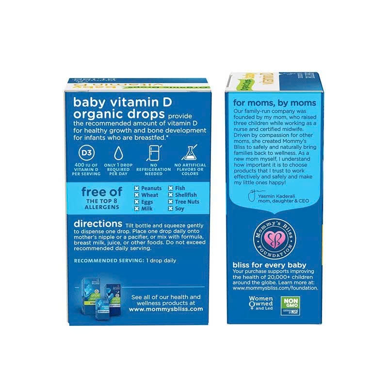 Thực Phẩm Bổ Sung Cho Trẻ Em Mommy's Bliss USA Cho Trẻ Sơ Sinh | Babymall&Care - Date 2027 và Tháng 08.26