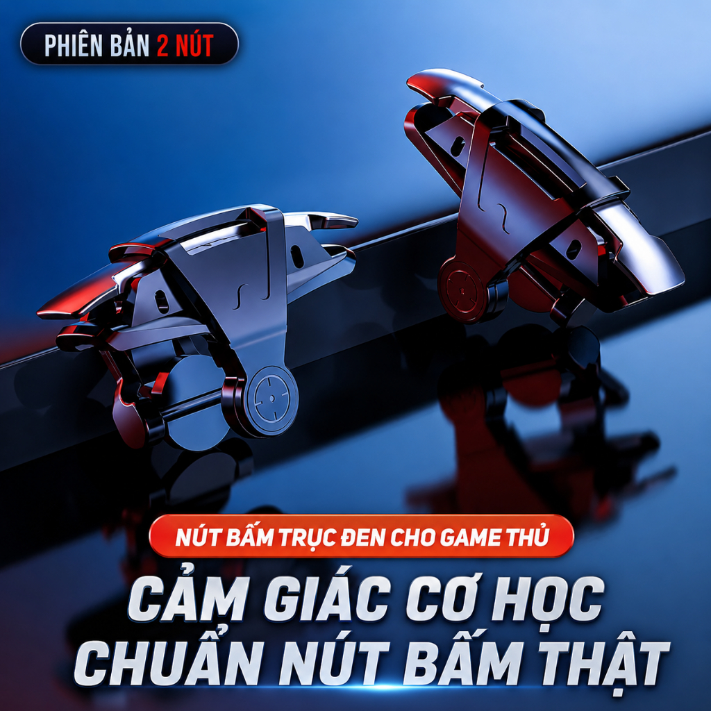 Nút Bấm Chơi Game M9, Nút Cơ Siêu Nhạy Cho Các Dòng Game Mobile