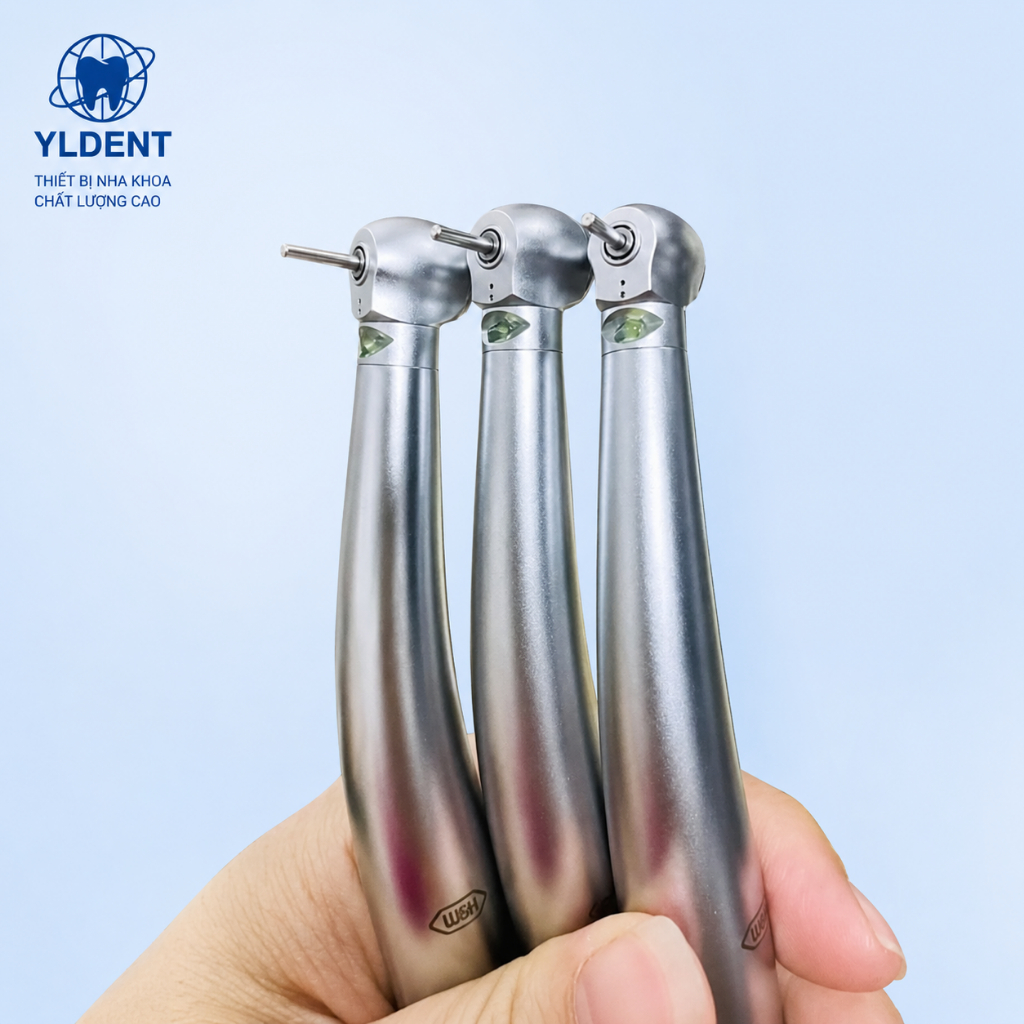 Tay khoan nhanh 1 đèn 1 tia nước YLDENT - Tay khoan nhanh nha khoa (Xuất VAT)