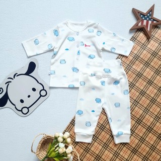 SALE mẫu ngẫu nhiên - Bộ áo sơ sinh quần lưng cao cho bé trai bé gái 3-10kg