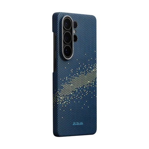 Ốp PITAKA Bản Khoét Viền Mỏng Có Nút Aaron NFC – Siêu Phẩm Từ Sợi Aramid Dệt Chính Hãng cho S25Ultra & S26Ultra