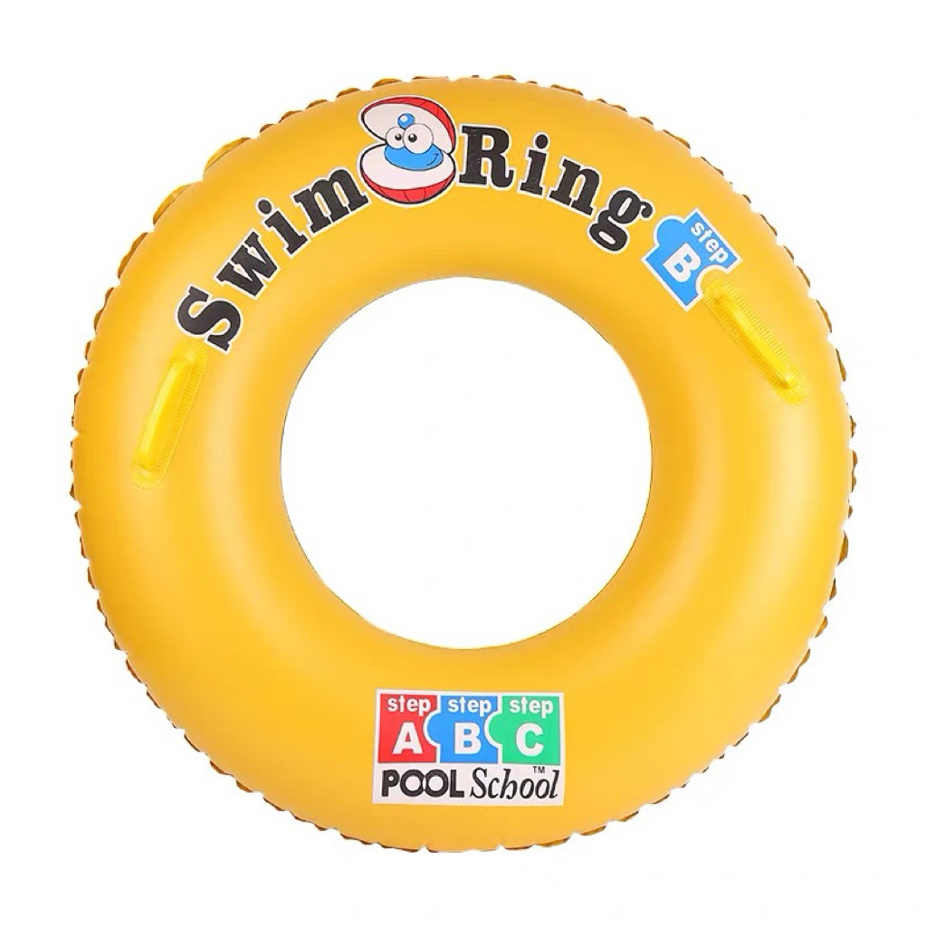 Phao Bơi Trẻ Em Swim Ring Cao Cấp | Phao Bơi An Toàn Cho Bé Đi Biển Hồ | Bơi Phao Tập Bơi Dày Dặn （1 size Không tay cầm)